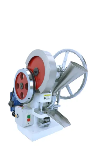 4500 Tablets / Hour Small Single Punch Salt Candy Tablet Press Machine with Customizable